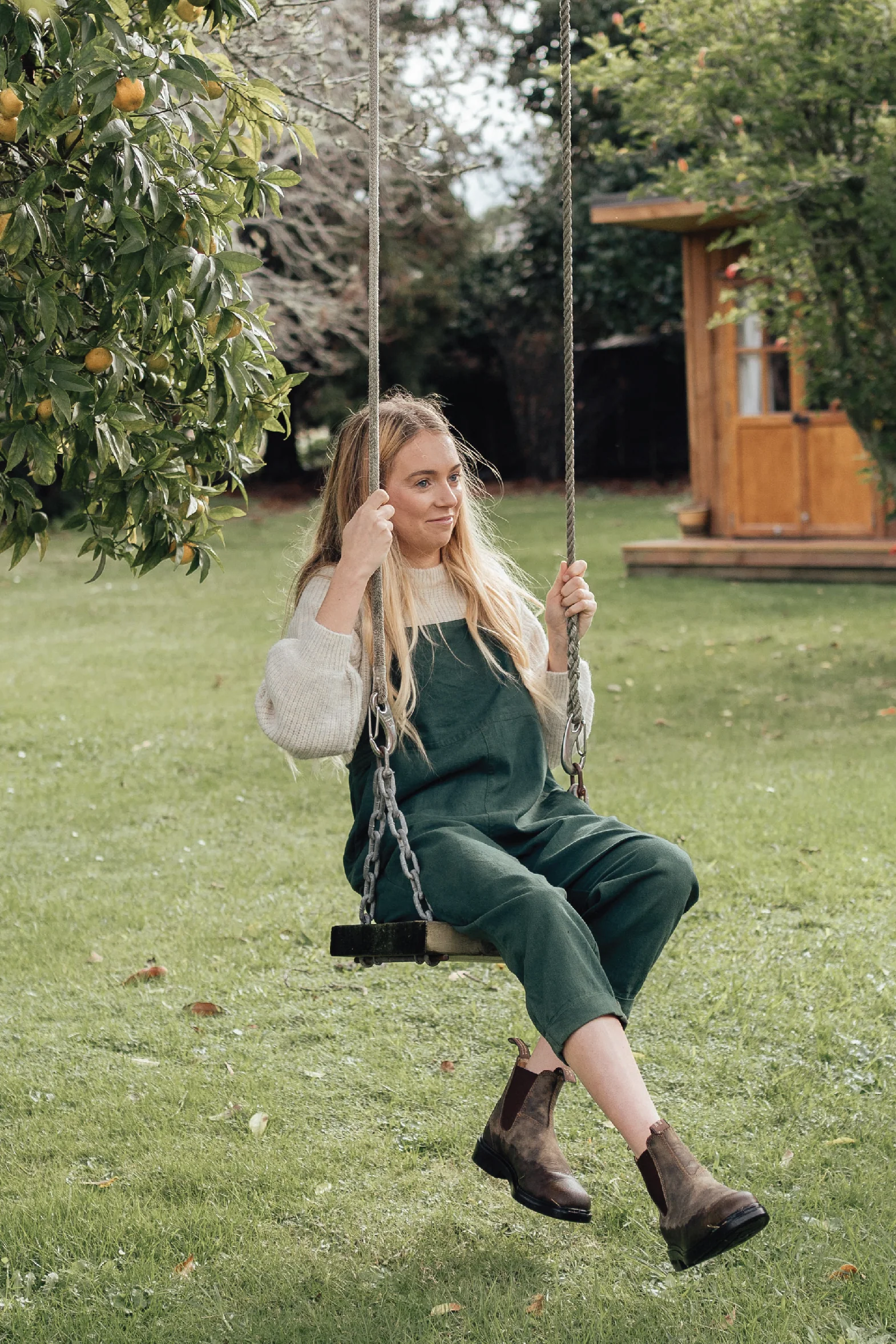 Ollie Overalls - Rosemary Green - Image 8