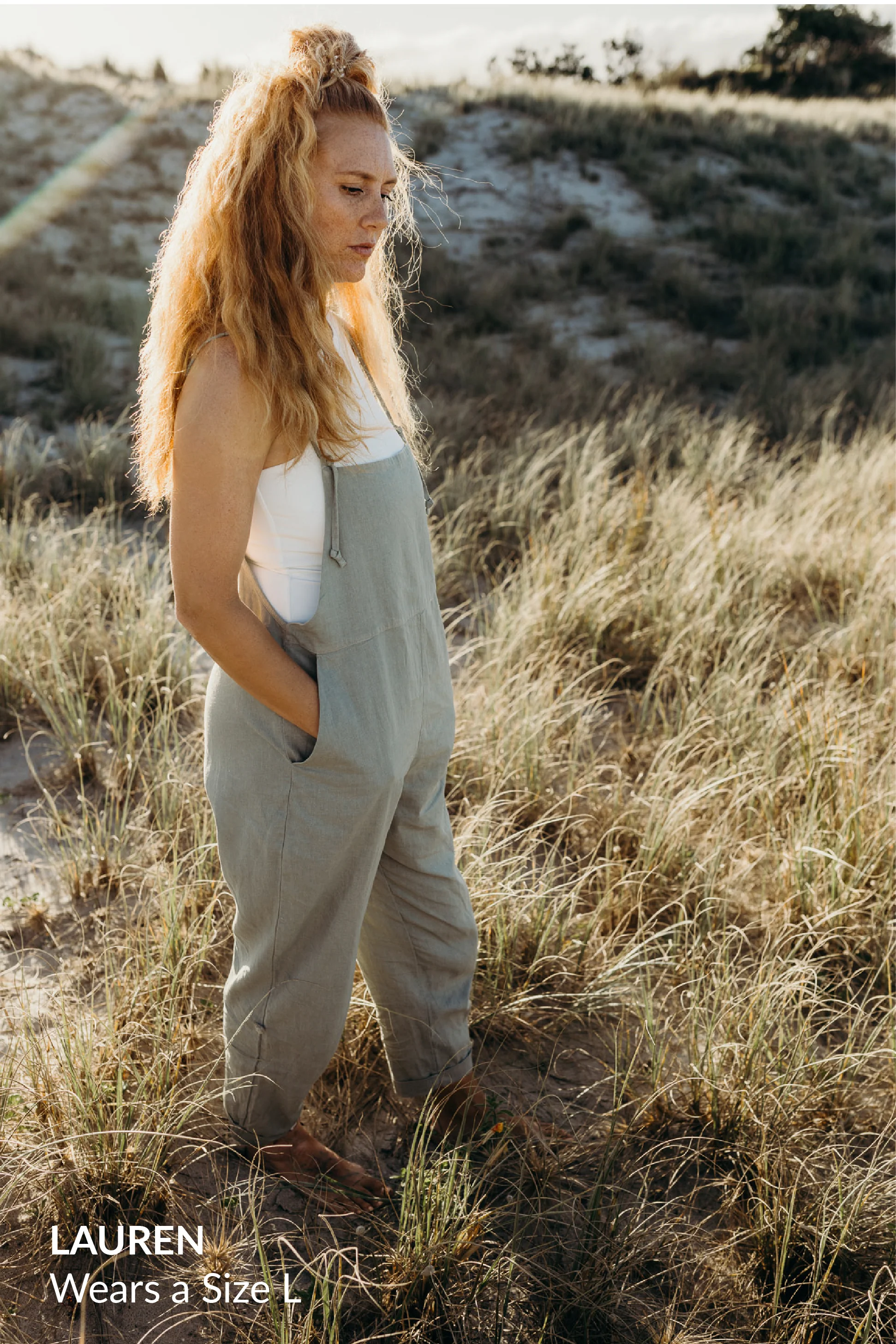 Ollie Overalls - Sage *Organic Plant Dyed* - Image 8