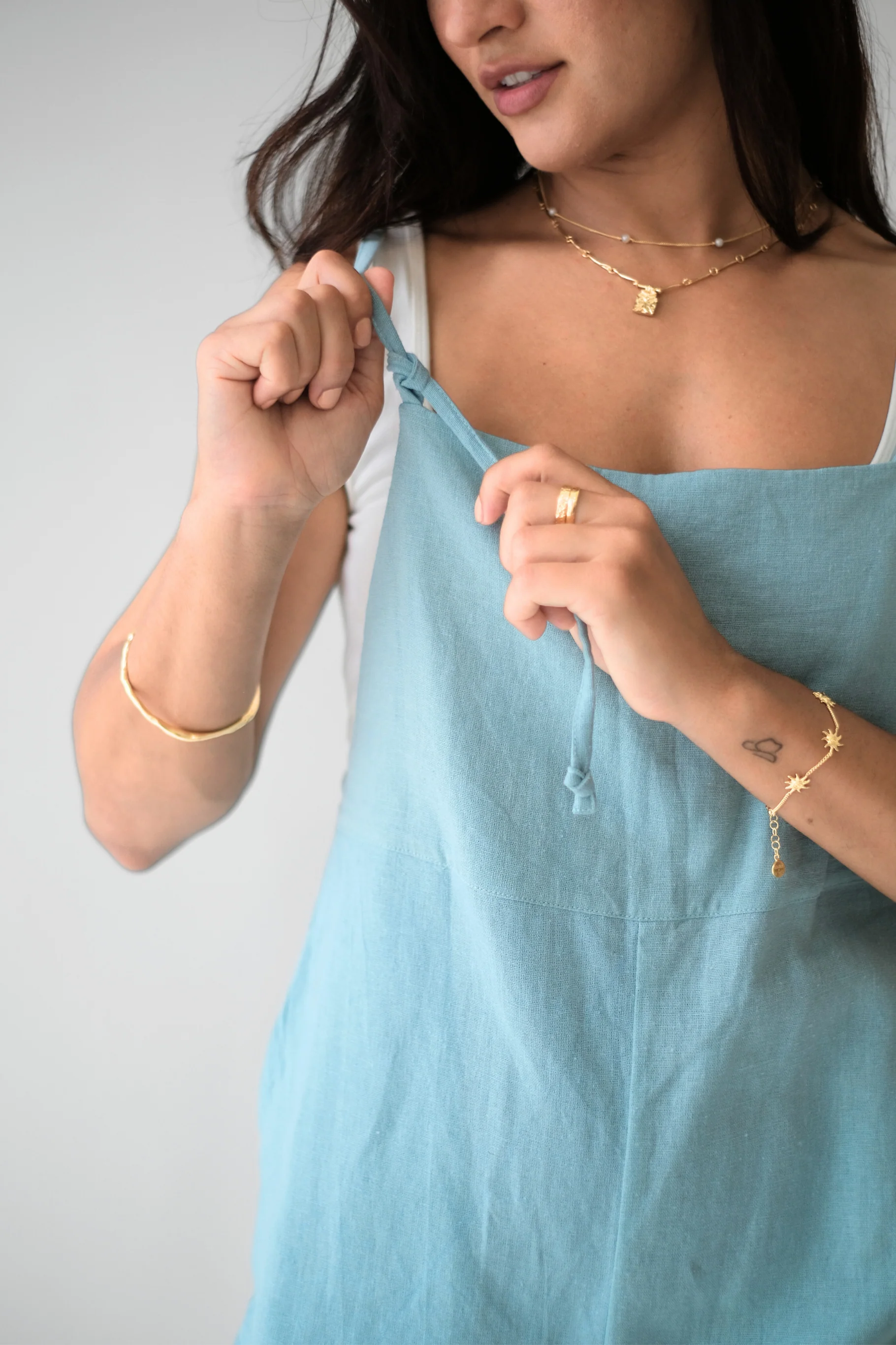 Ollie Overalls - Sky Blue - Image 2