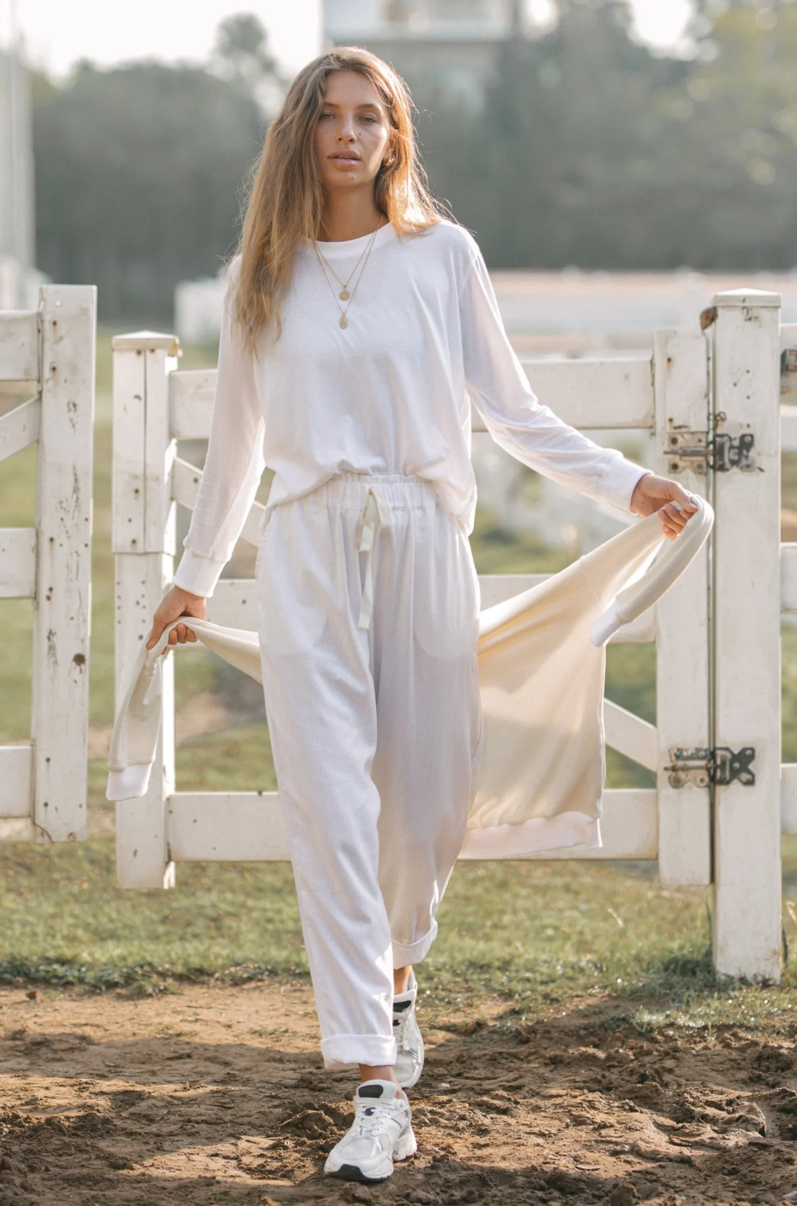 ORGANIC COTTON TOMMY TOP - Coconut White - Image 4