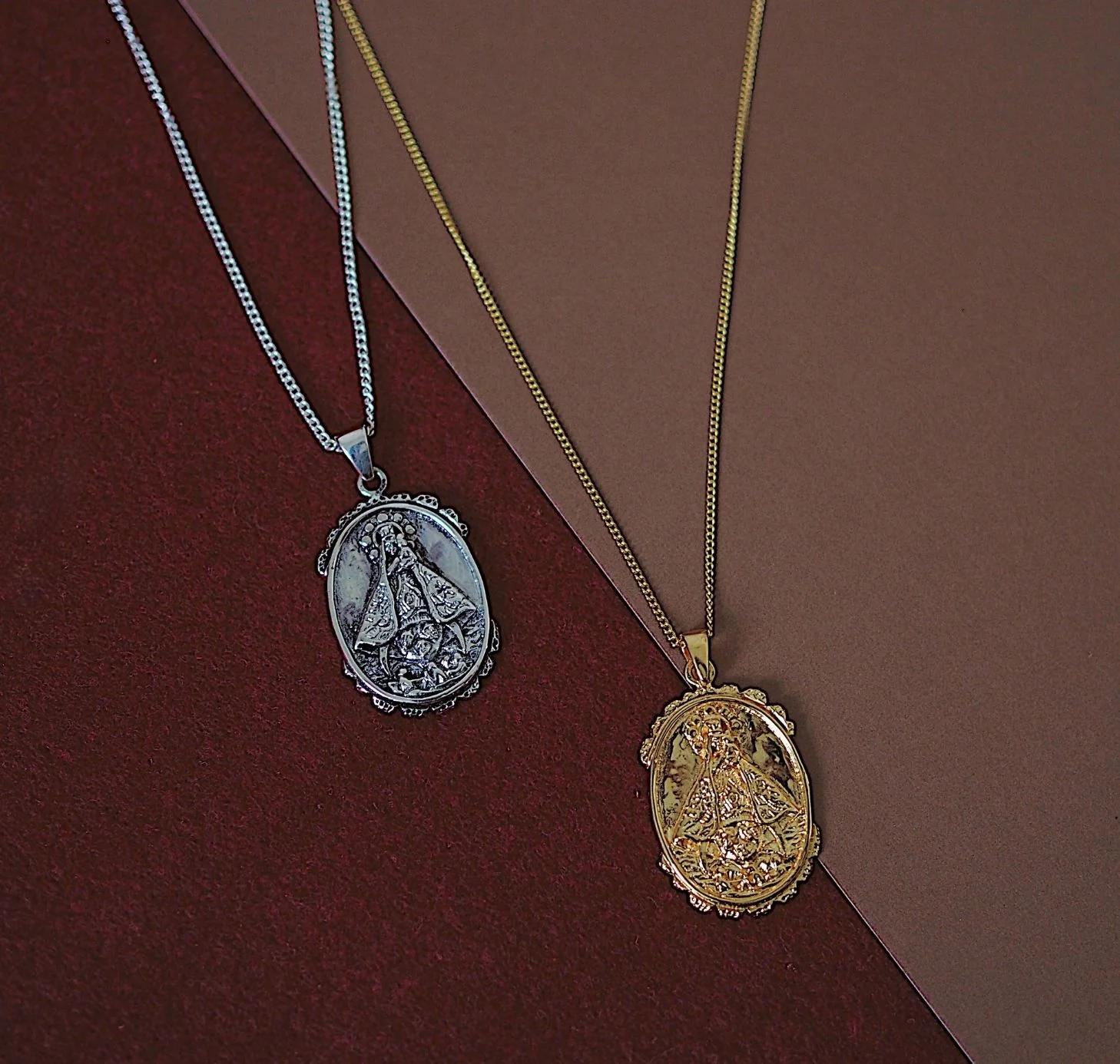 Our Lady of Charity - Patroness of Cuba - CHARM ONLY - Silver - Image 3