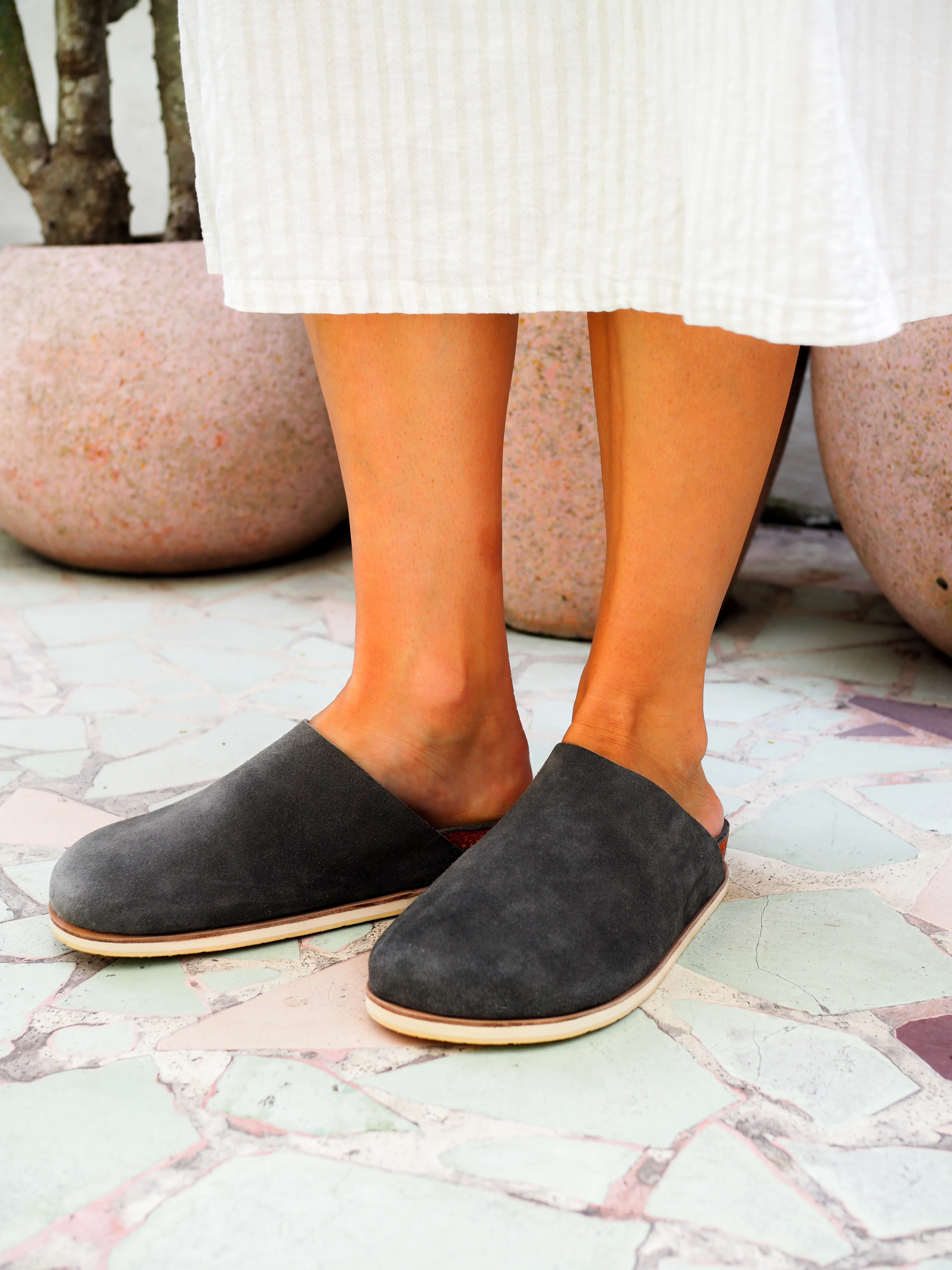 Paloma Mule - Stone - Image 2