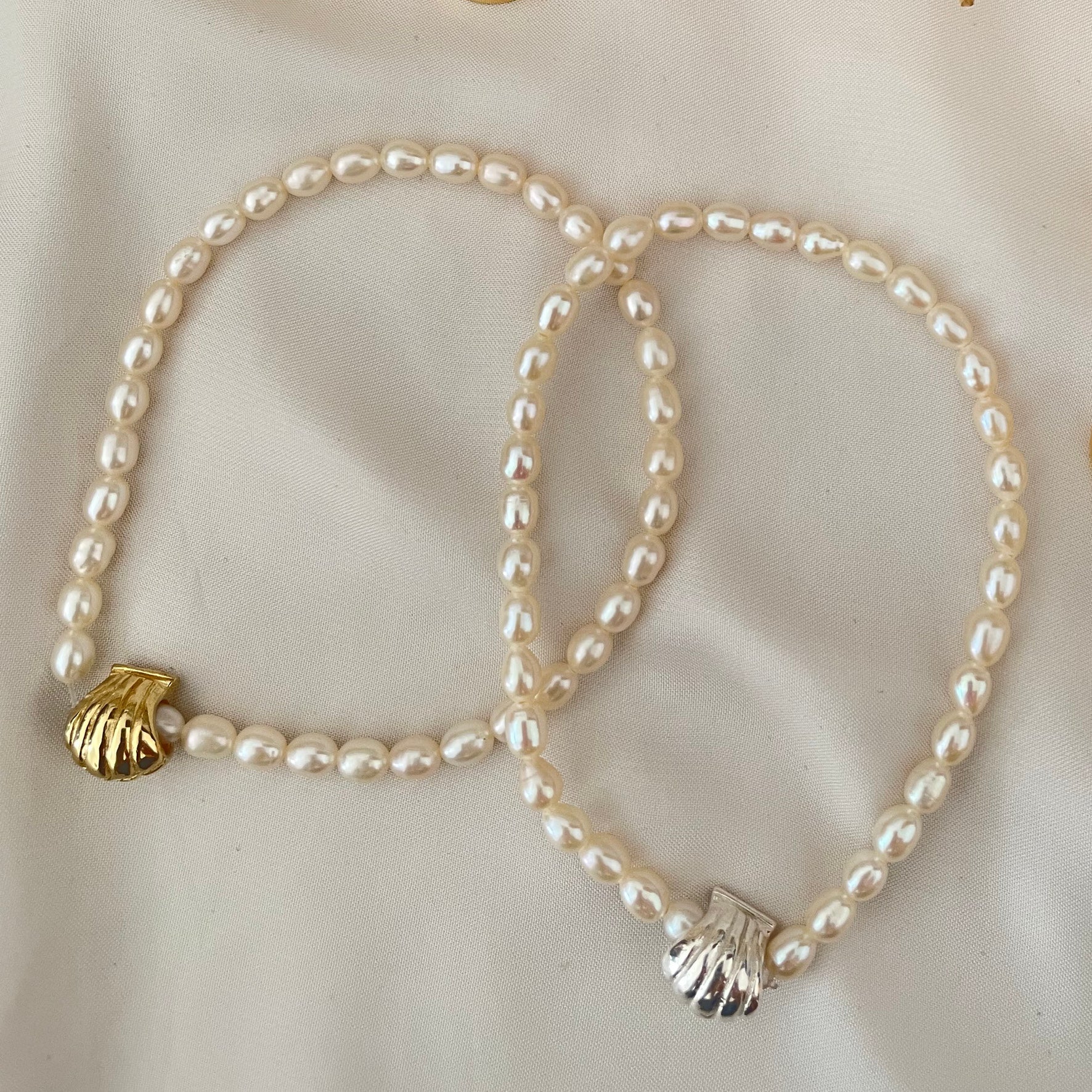 Pearly Whites Bracelet - SILVER - Image 4