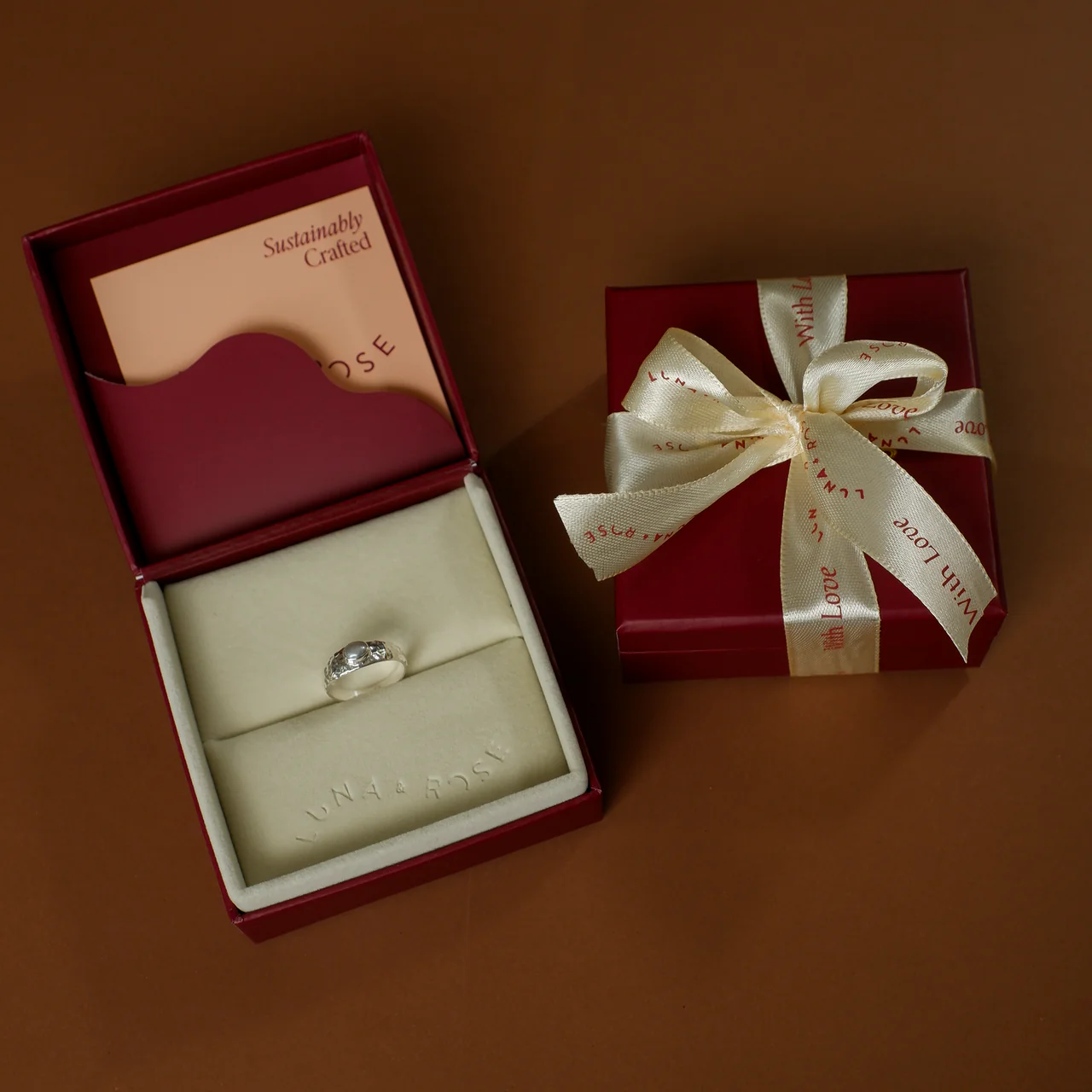 Pia Single Pearl Ring - SILVER - Image 9