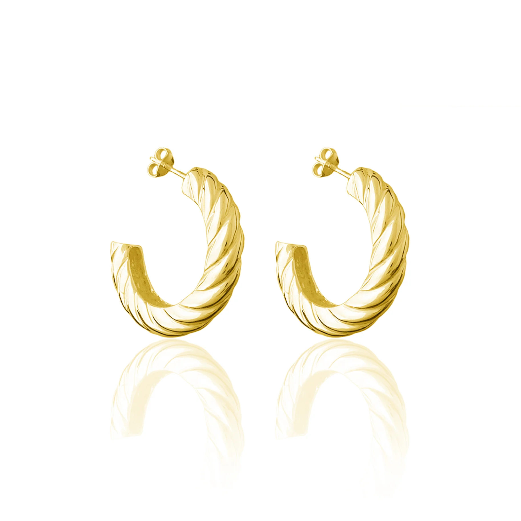 Positano Hoops - Gold