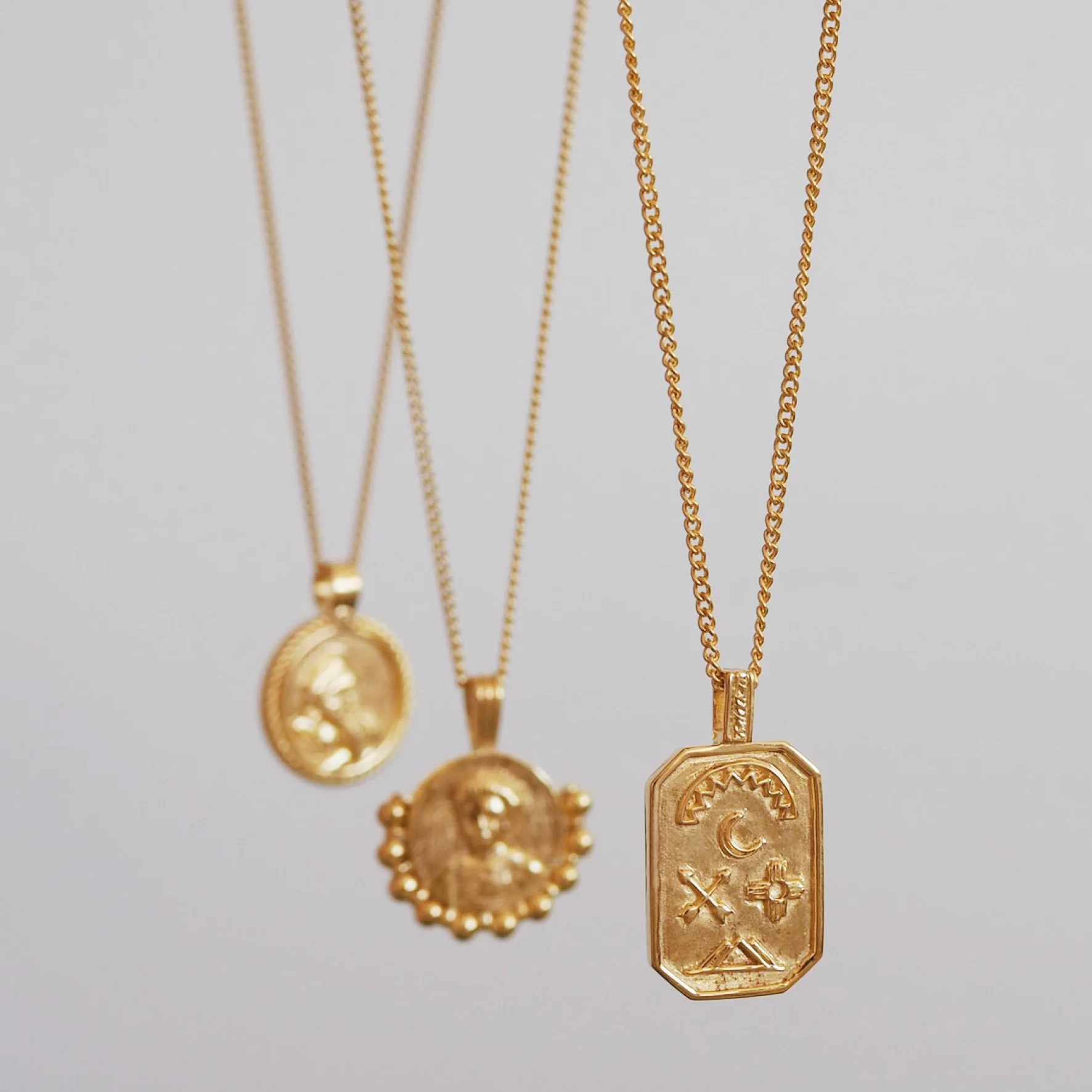 Power Pendant for Abundance Necklace - Gold - Image 6