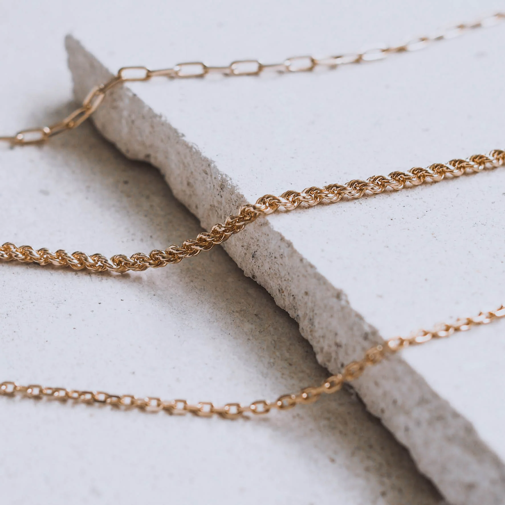 RHODE ISLAND ROPE CHAIN BRACELET - Silver - Image 3