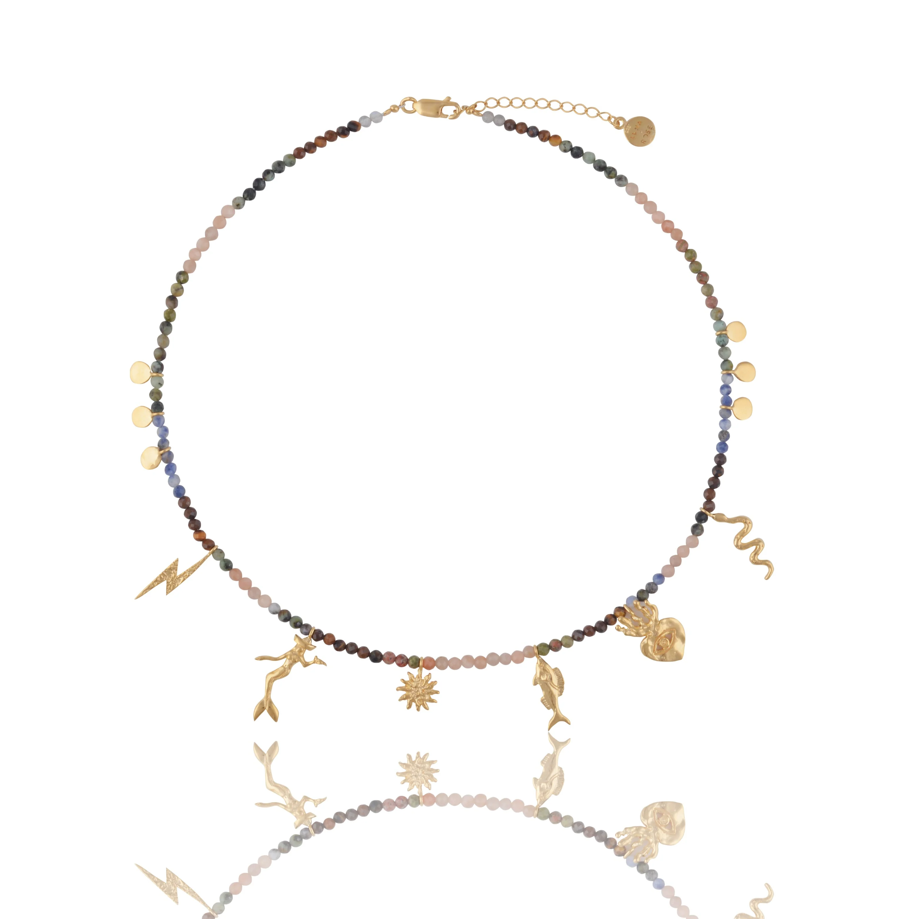 Riding Tides Necklace - Tahnee Kelland x Luna & Rose - Gold - Image 9