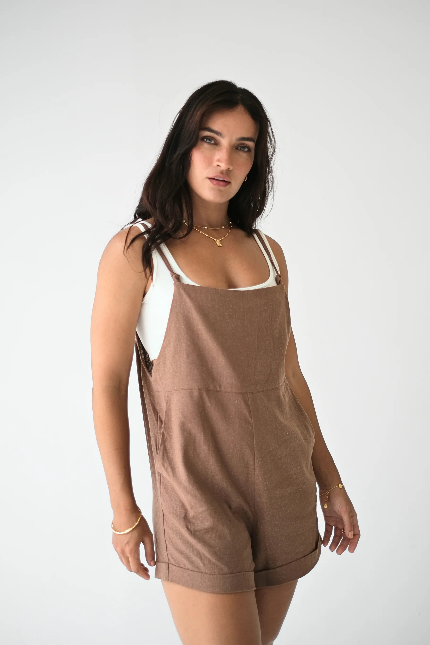 Riley Jumpsuit - Cocoa - Image 5