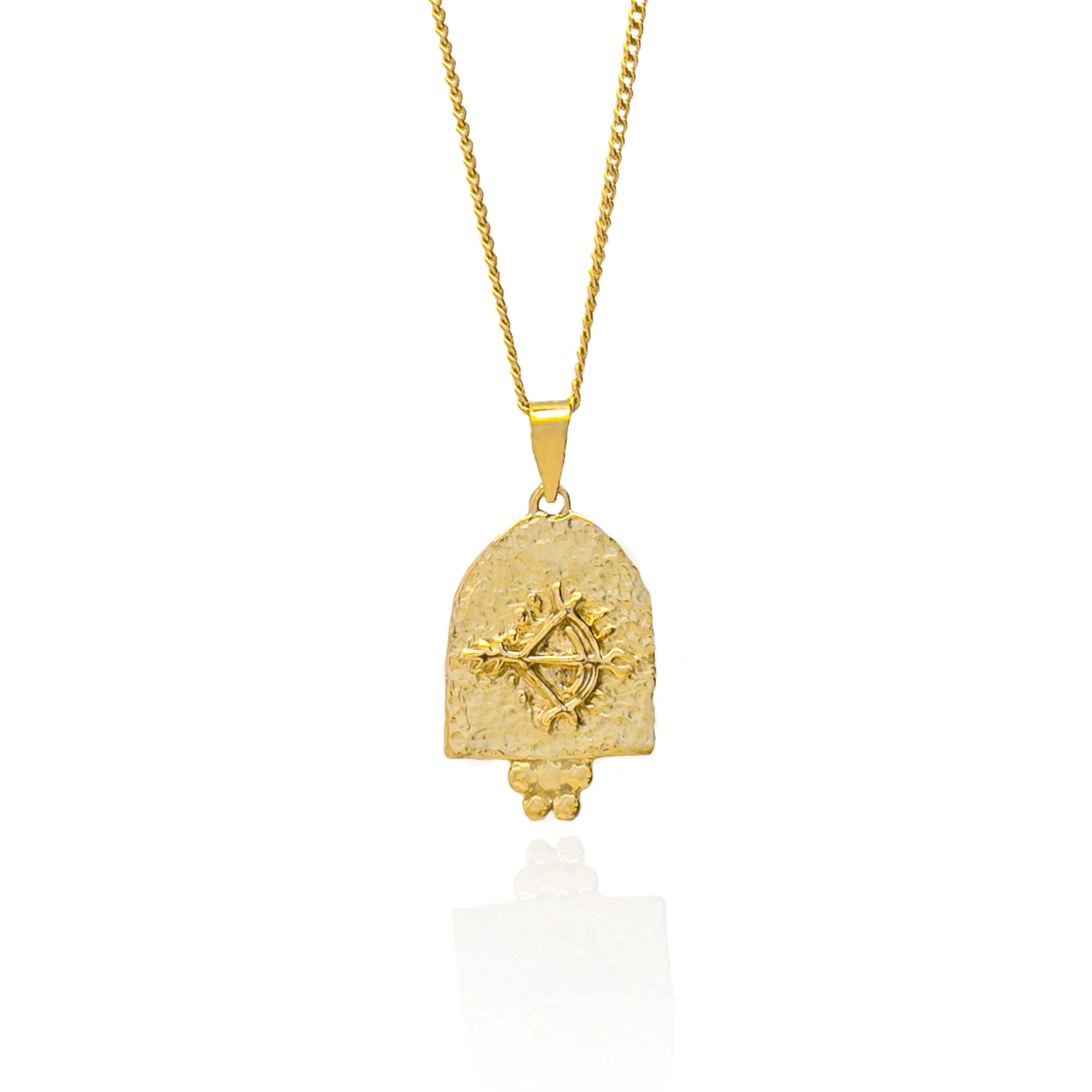SAGITTARIUS ZODIAC NECKLACE - GOLD