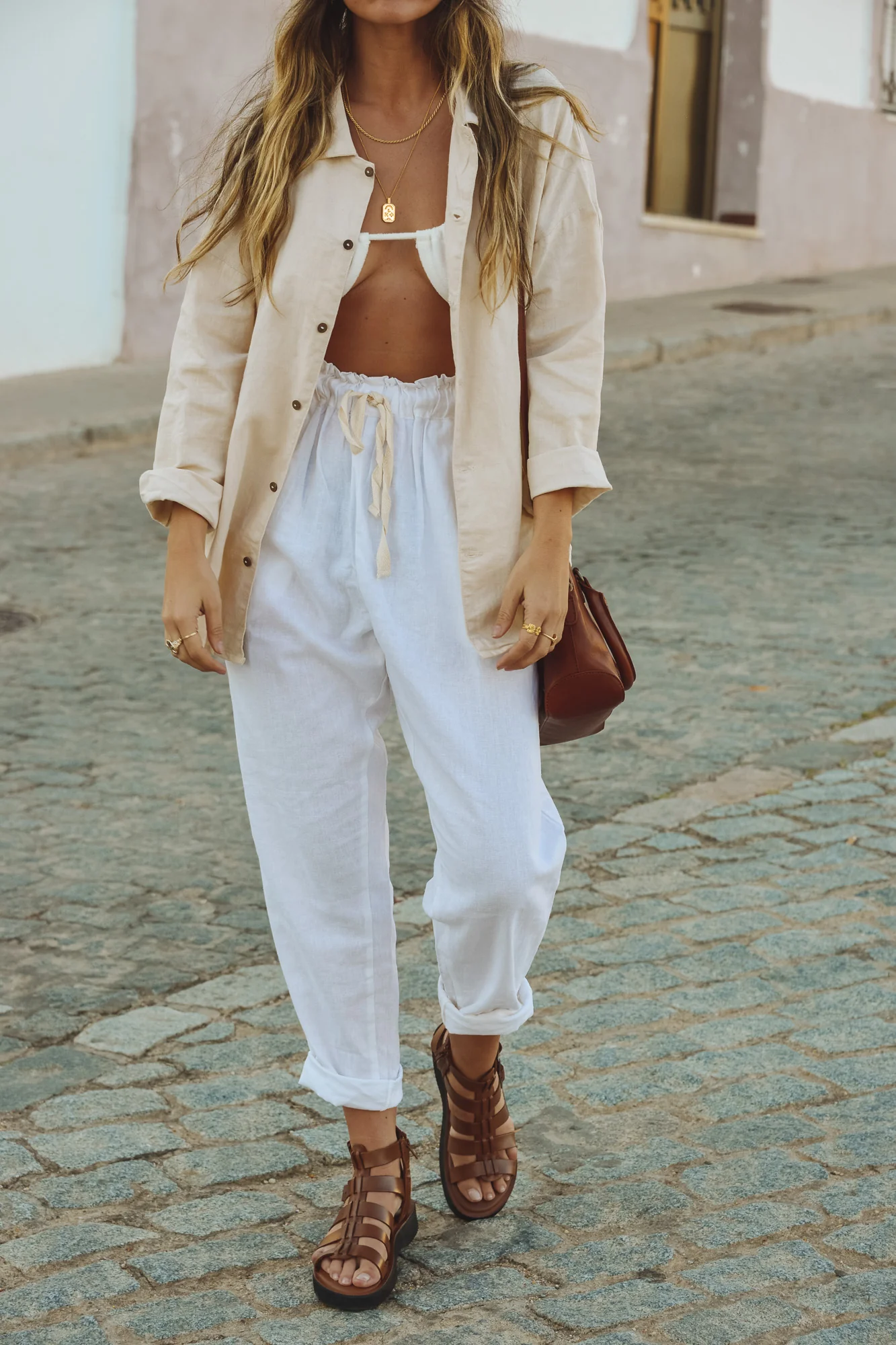 FRANKIE PANTS - Coconut White - Image 7