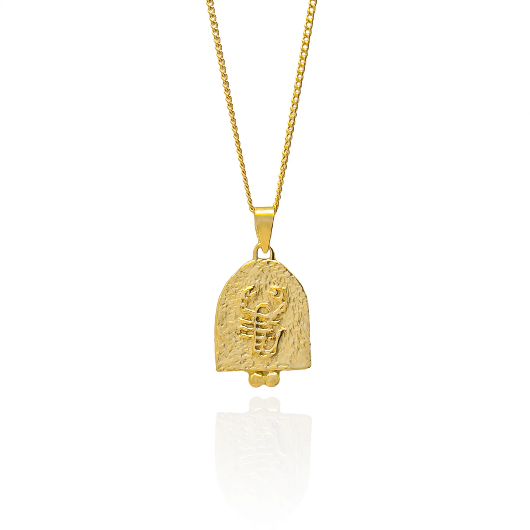 SCORPIO ZODIAC NECKLACE - GOLD