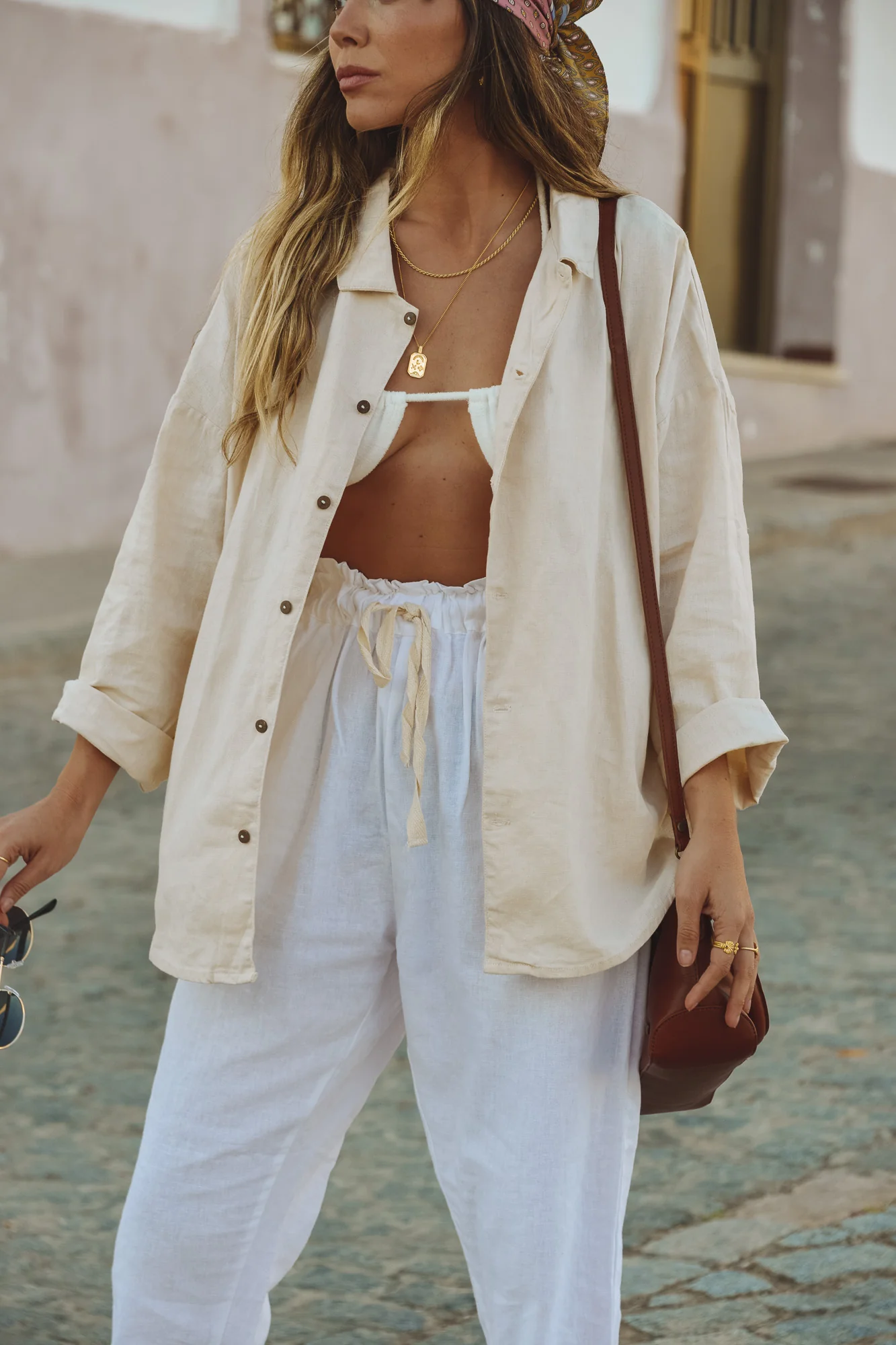 SHANDY SHIRT - Macadamia *ORGANICALLY PLANT DYED* - Image 7