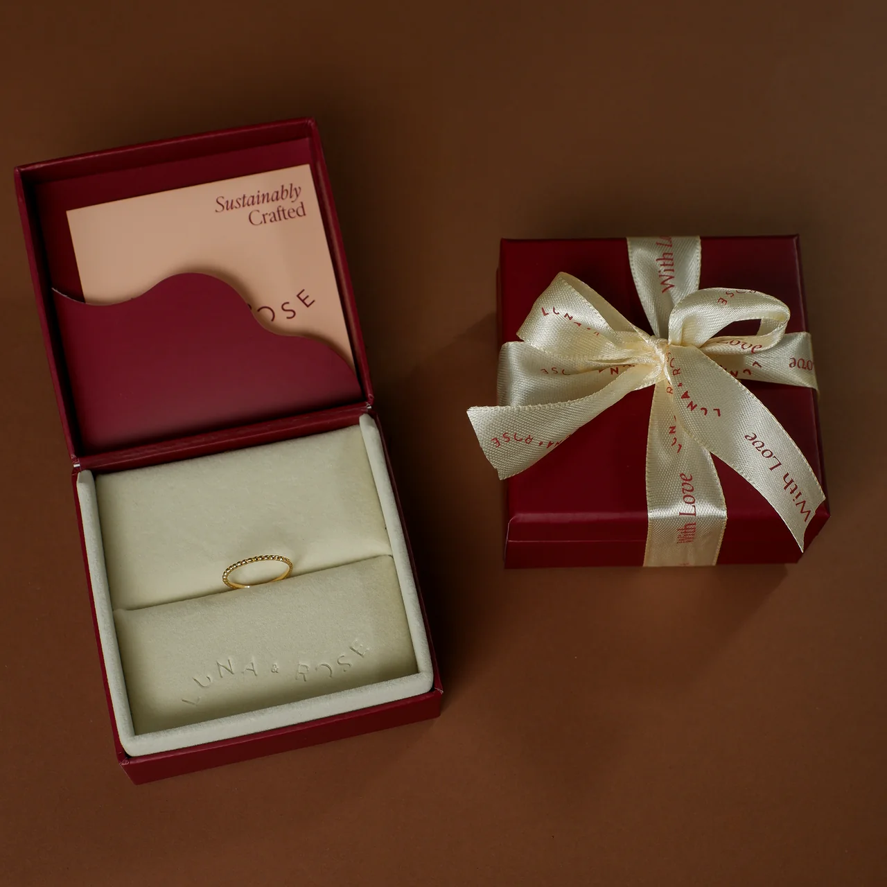 Central Park Dotty Ring - Gold - Image 8