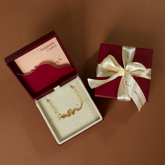 Snake 'Rebirth' Necklace - Gold - Image 9