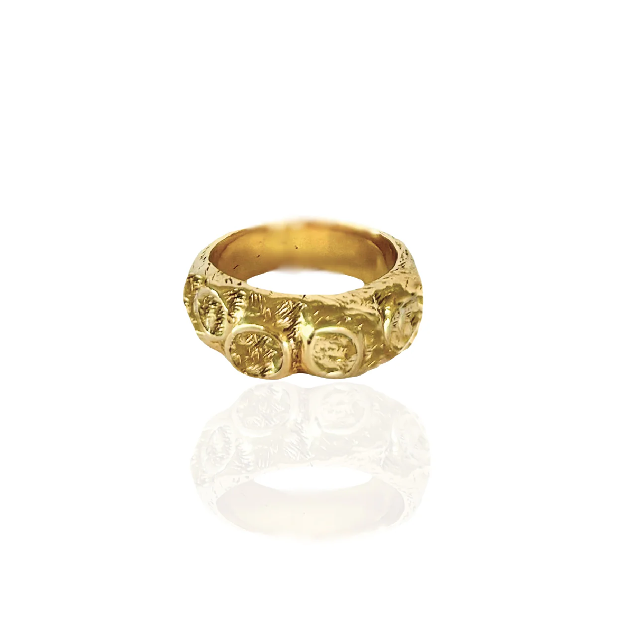 BESPOKE 9KT GOLD Rosie Ring - 4 Stones - Image 3