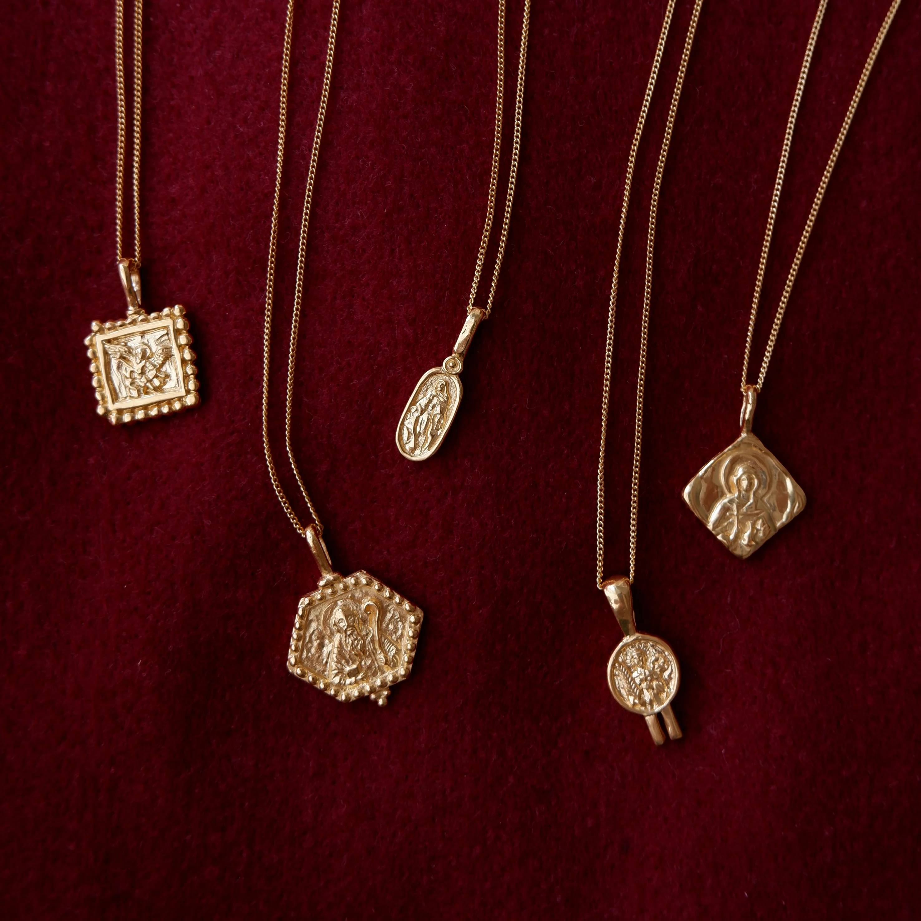 St Michael - Patron Saint of Protection & Overcoming Challenges CHARM ONLY - Gold - Image 5