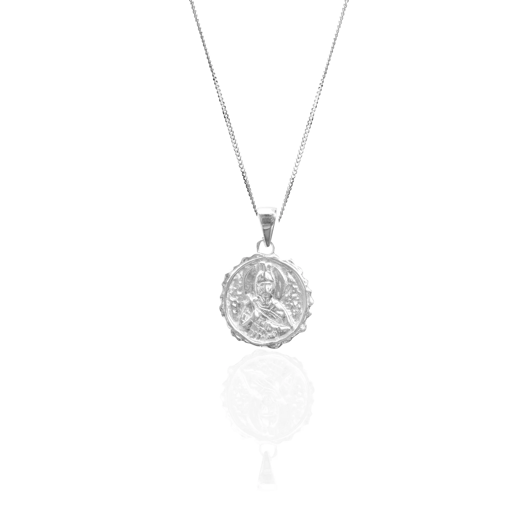 St Florian - Patron Saint of Protection, Bravery & Service - Silver
