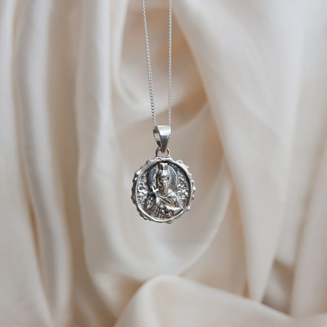 St Florian - Patron Saint of Protection, Bravery & Service - Silver - Image 3