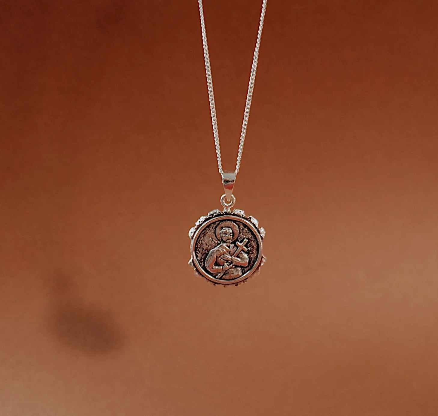 St Gerard - Patron Saint of Motherhood - Silver - Image 5