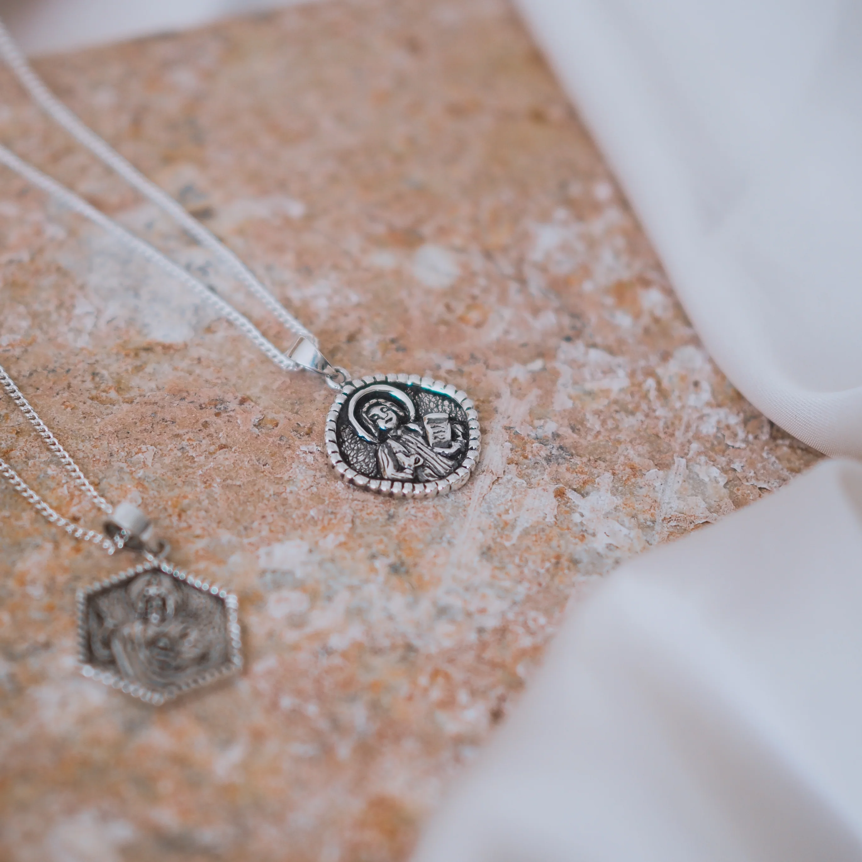 St John - Patron Saint of Love & Friendships - Silver - Image 3