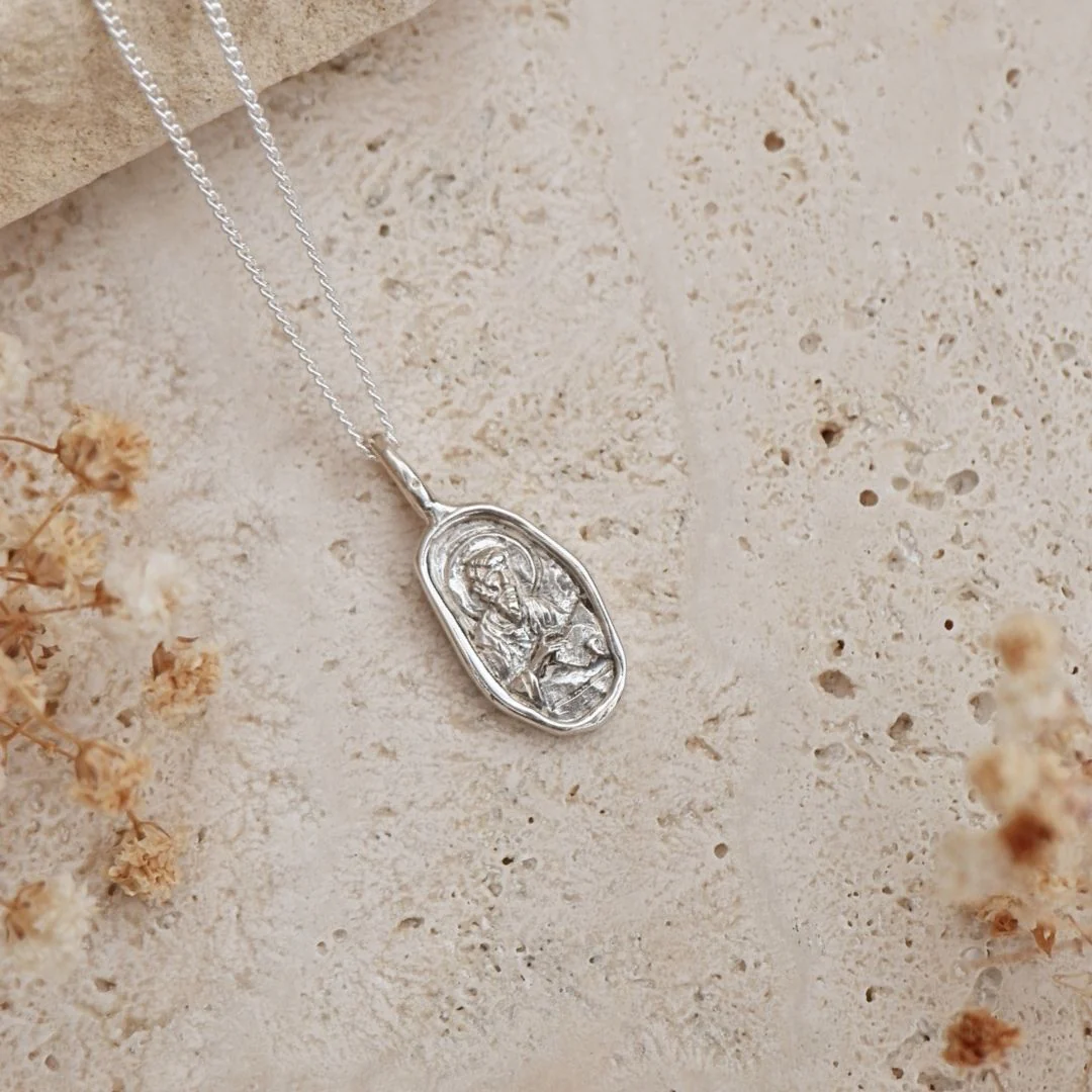 St Matthew - Patron Saint of Money, Integrity & Perseverance- Silver - Image 3