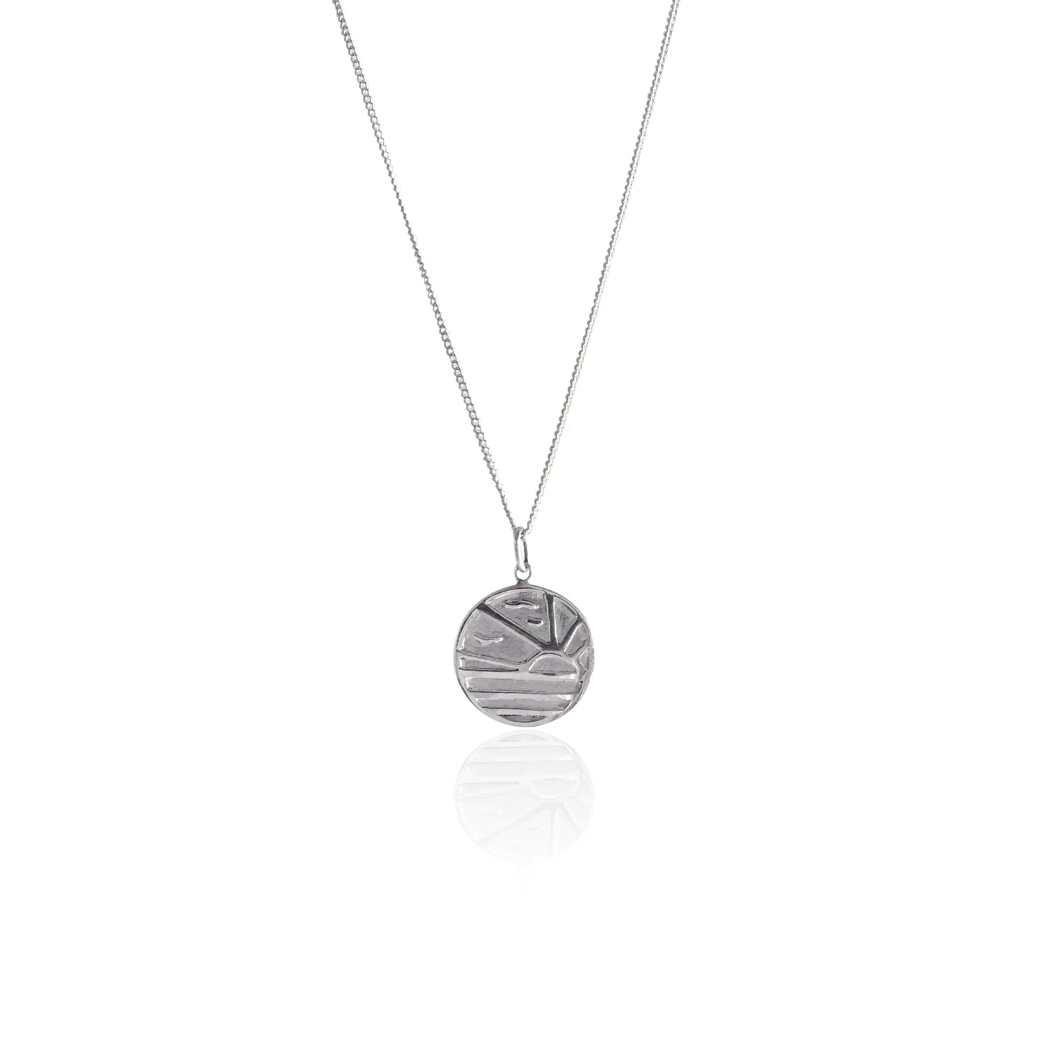 GOLDFISH KISS x LUNA & ROSE SUNSET NECKLACE (Silver)
