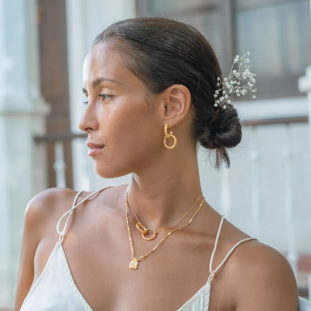 Support Necklace - Gold - Image 5