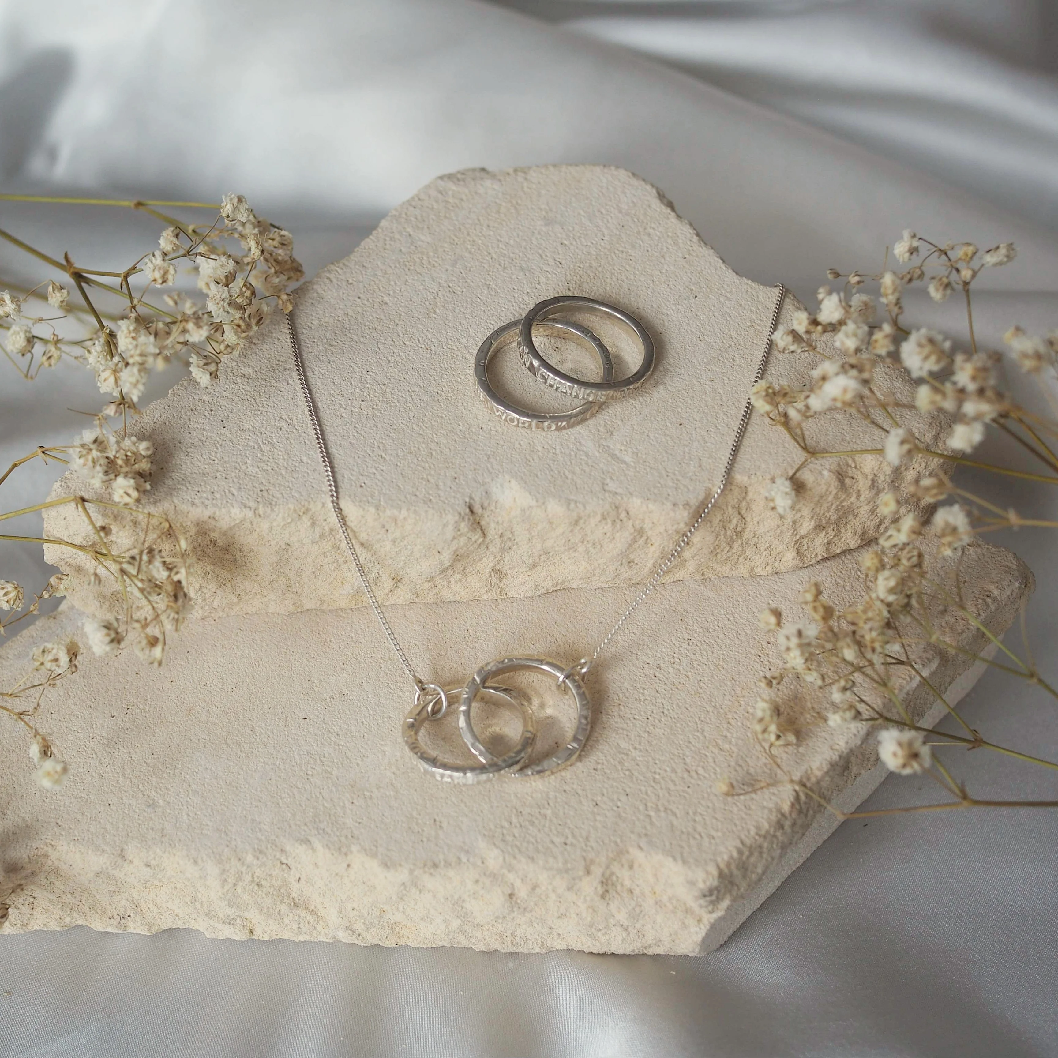 Support Necklace - Silver - Image 3