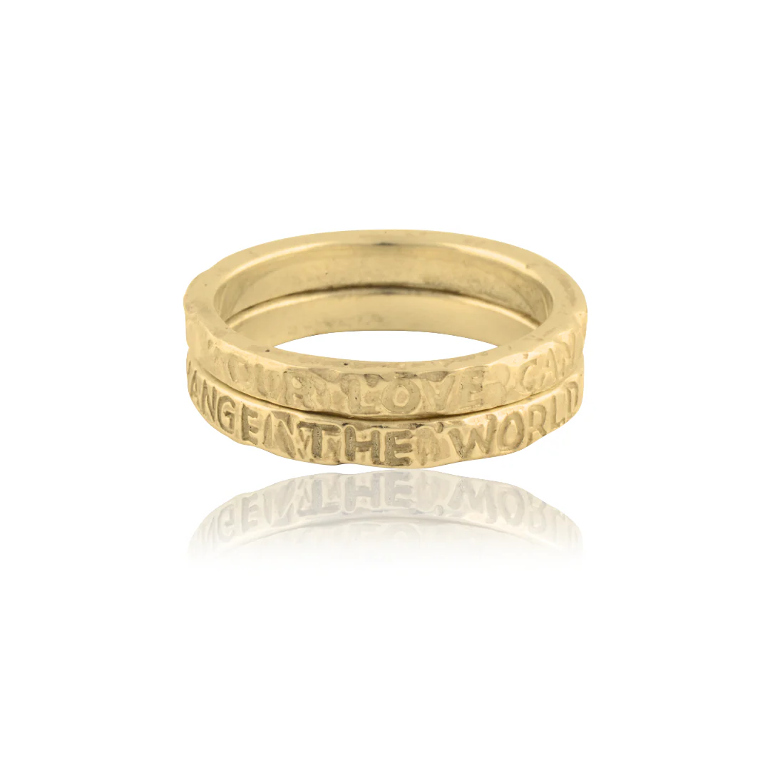 Support Rings (Set of 2) - Gold