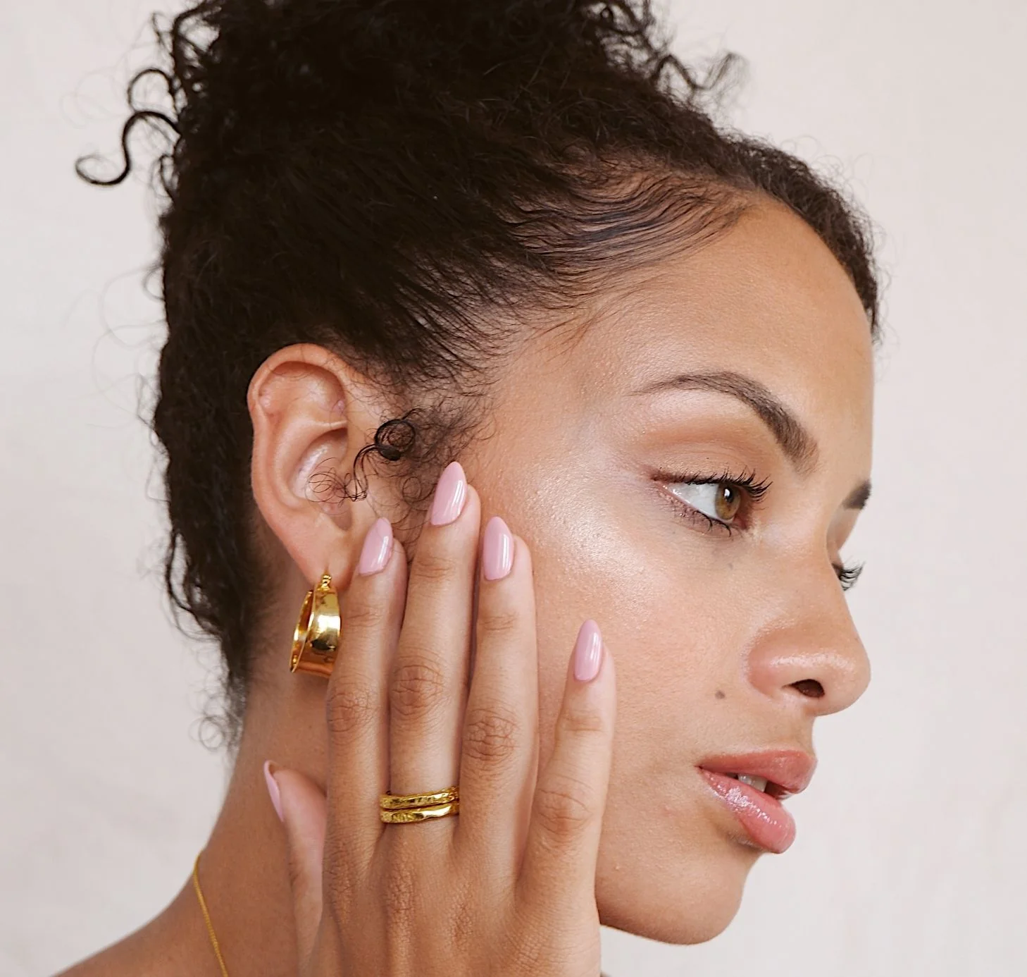 Support Rings (Set of 2) - Gold - Image 3