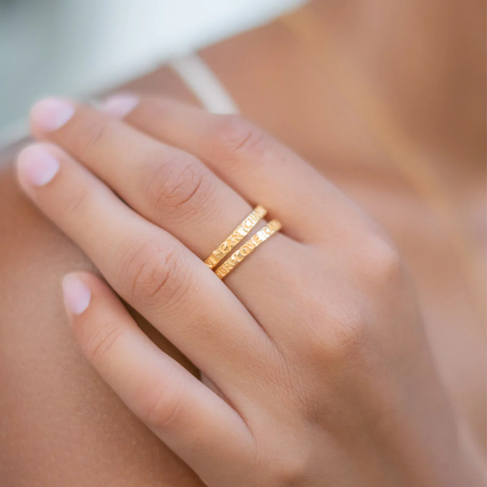 Support Rings (Set of 2) - Gold - Image 4