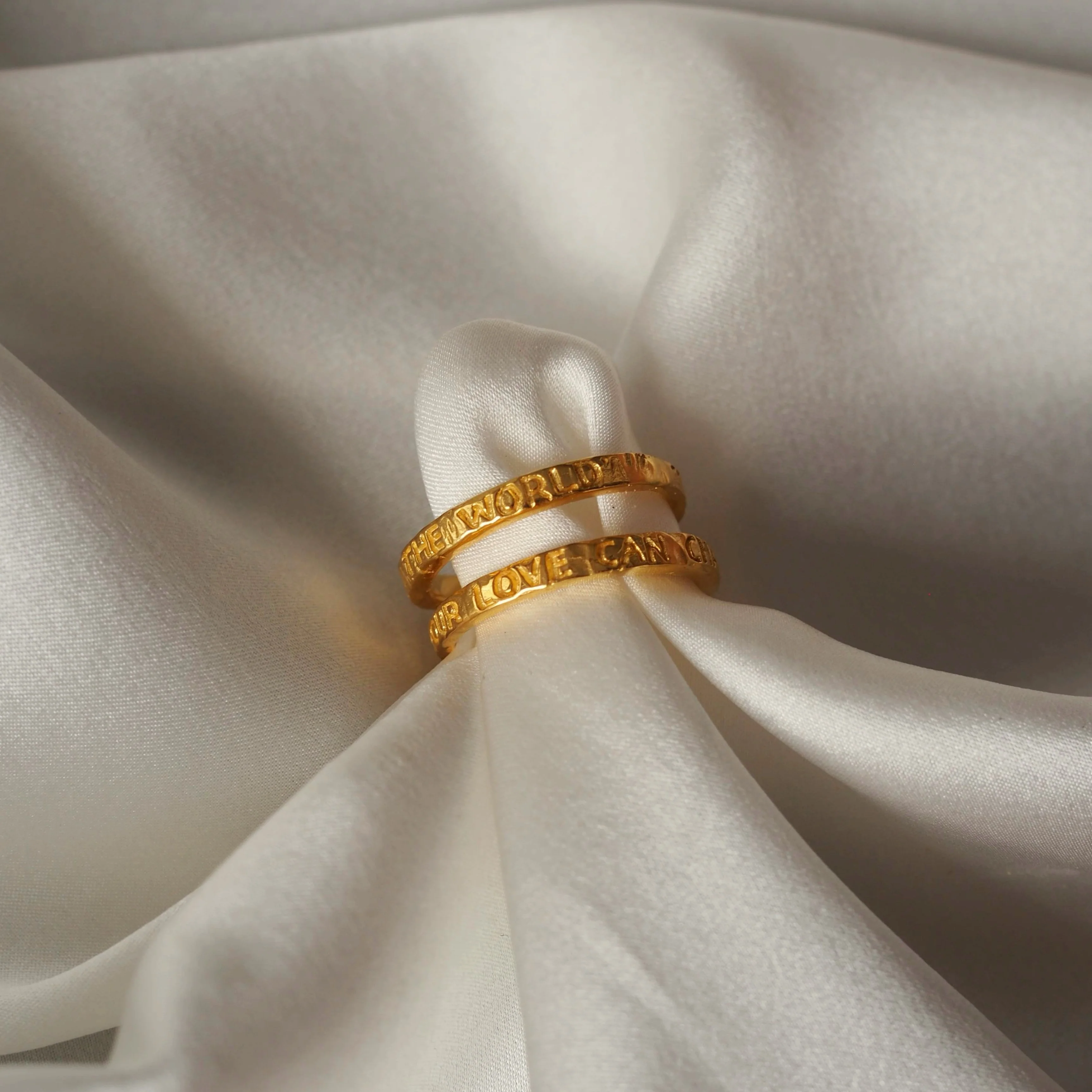Support Rings (Set of 2) - Gold - Image 5