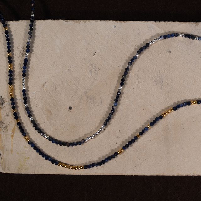 The Indigo Tide Necklace - Silver - Image 7