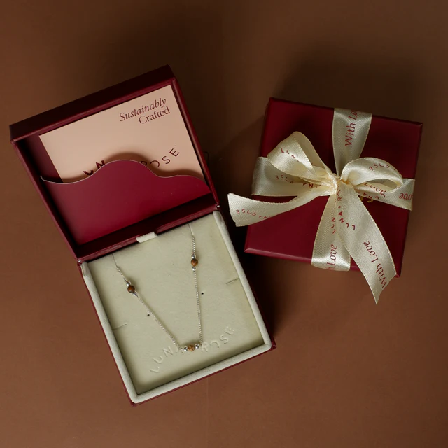 The Sunstone Necklace - Silver - Image 5