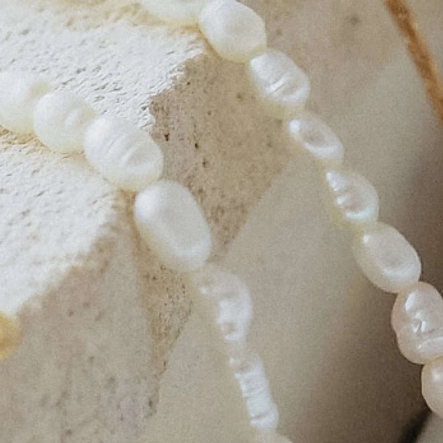 Timeless Mini Pearl Anklet - Silver - Image 4