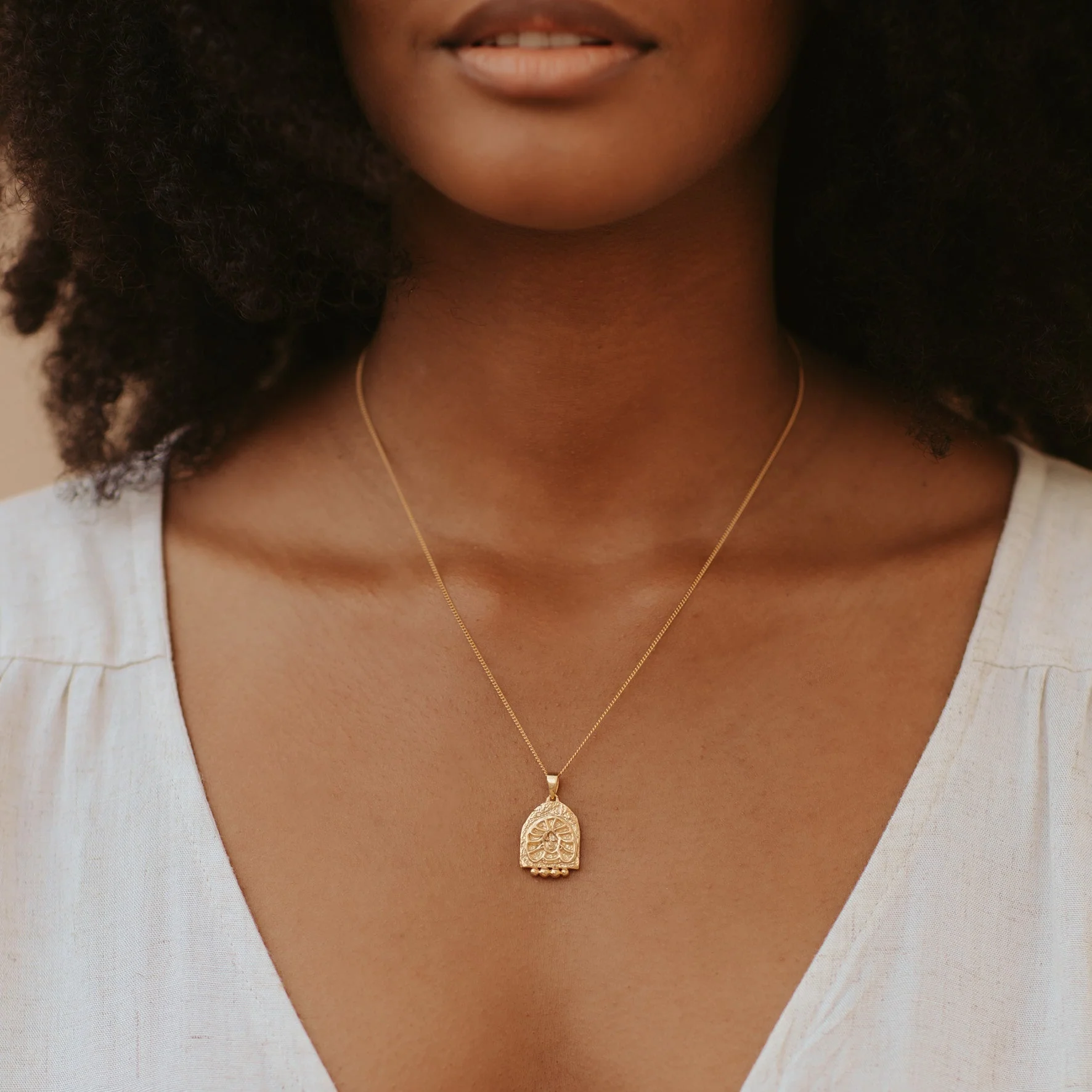 VIRGO ZODIAC CHARM ONLY - GOLD - Image 3