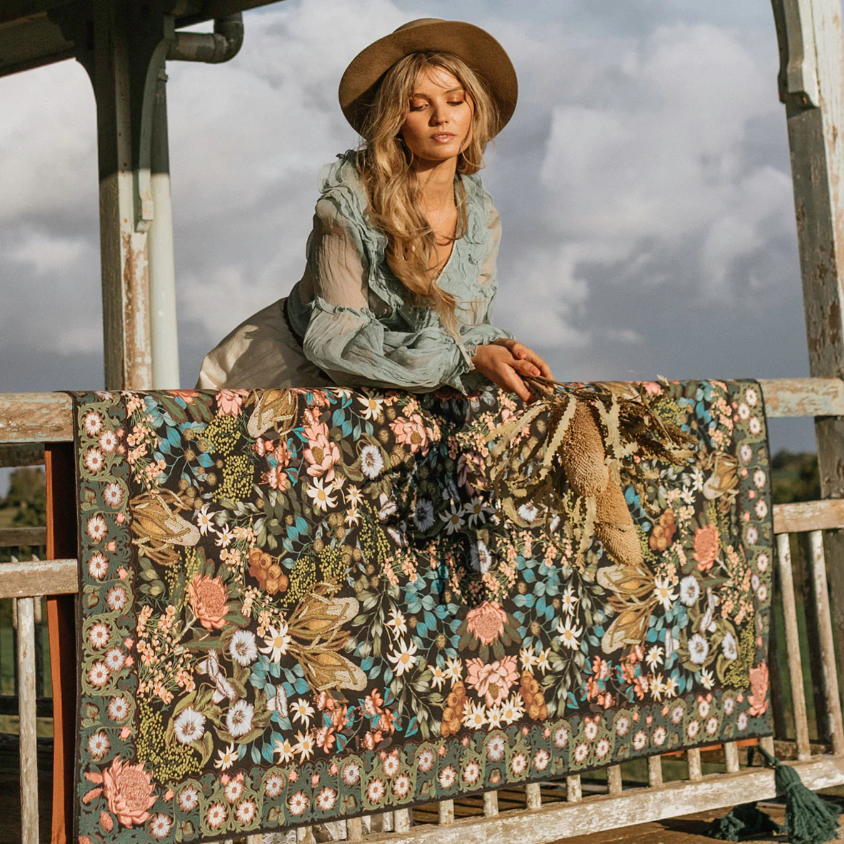 Wandering Folk - Native Wildflower Picnic Rug - Image 4