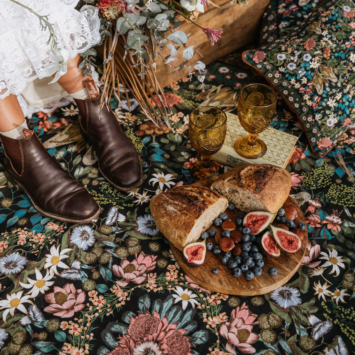 Wandering Folk - Native Wildflower Picnic Rug - Image 5