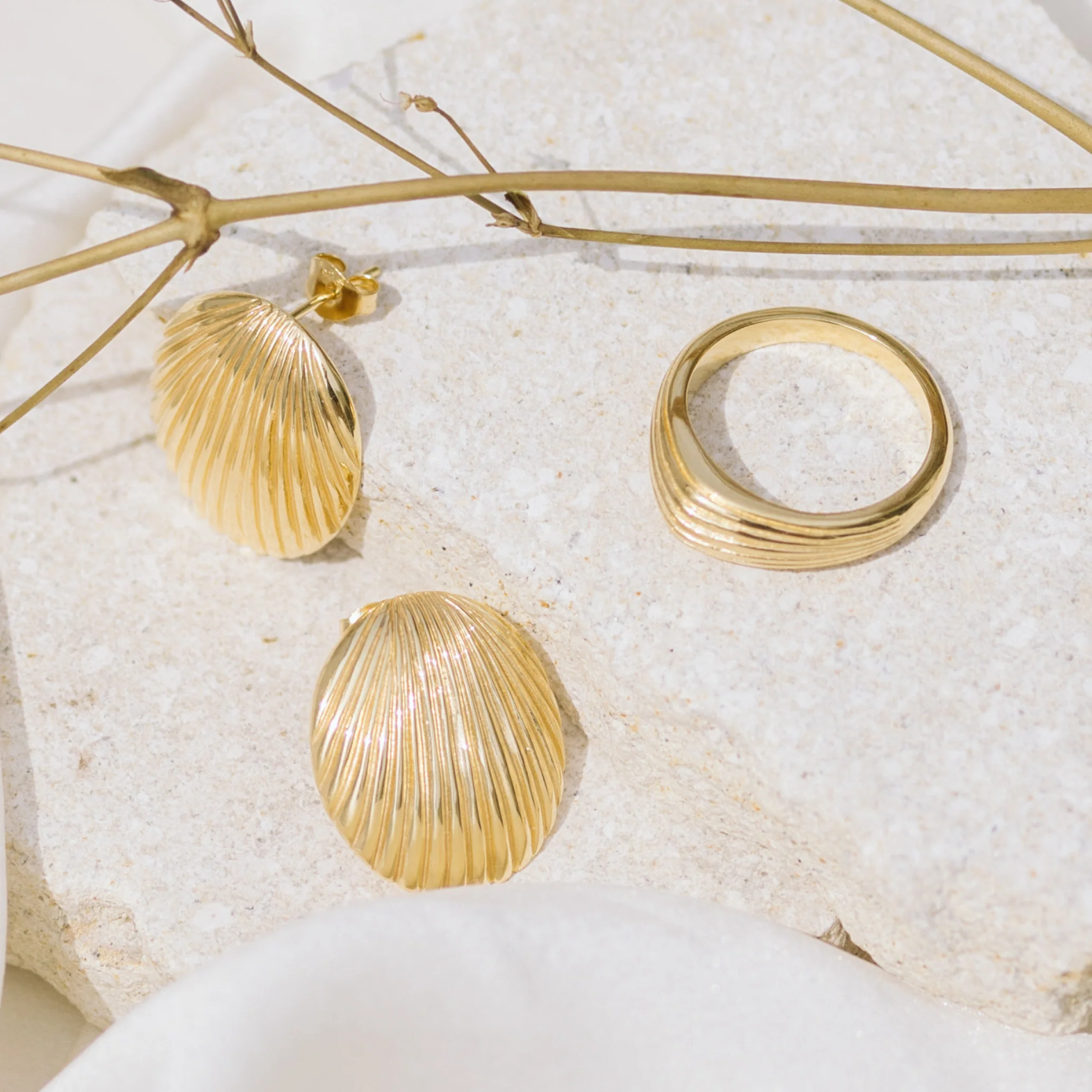 Whitney Earrings - Gold - Image 3