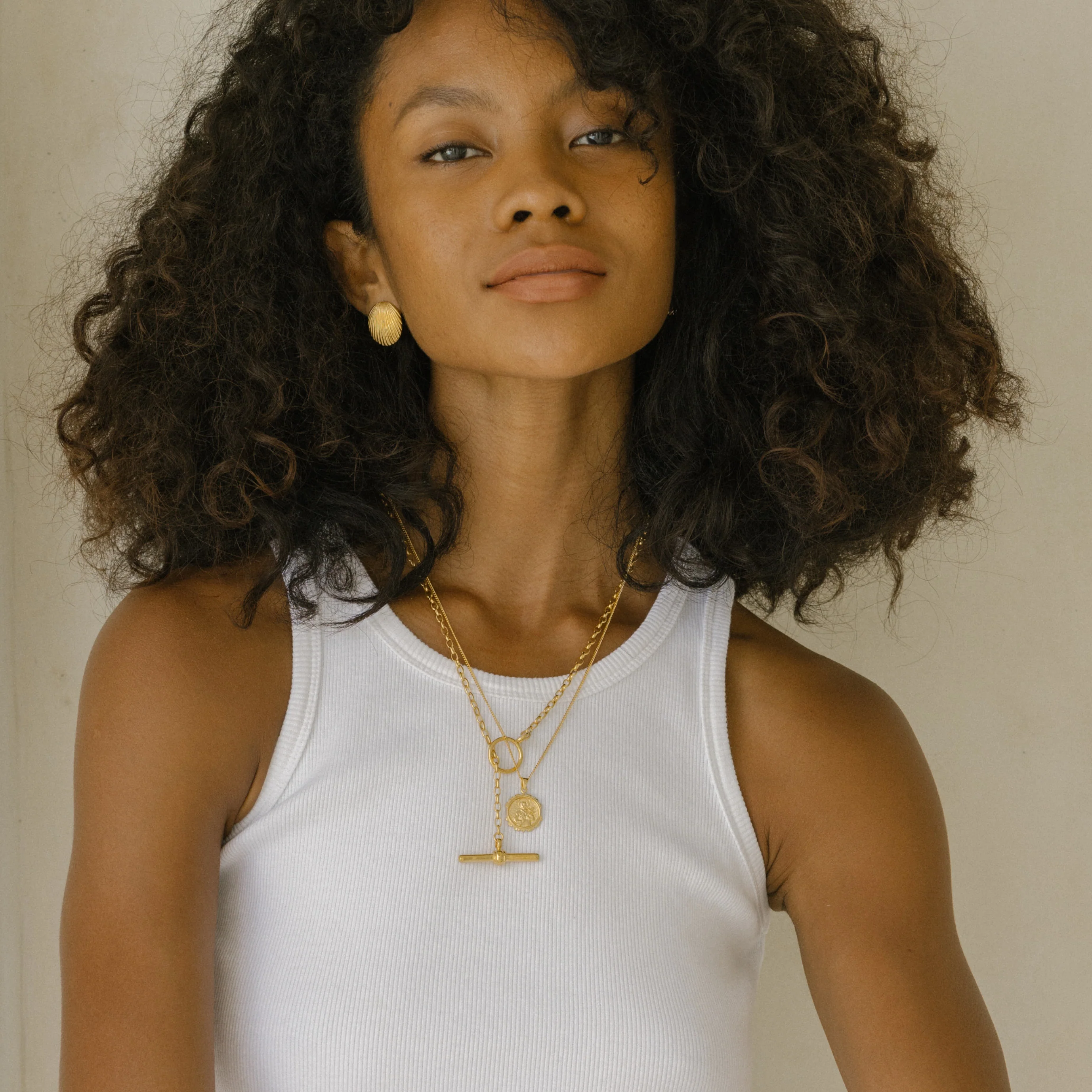 Whitney Earrings - Gold - Image 4