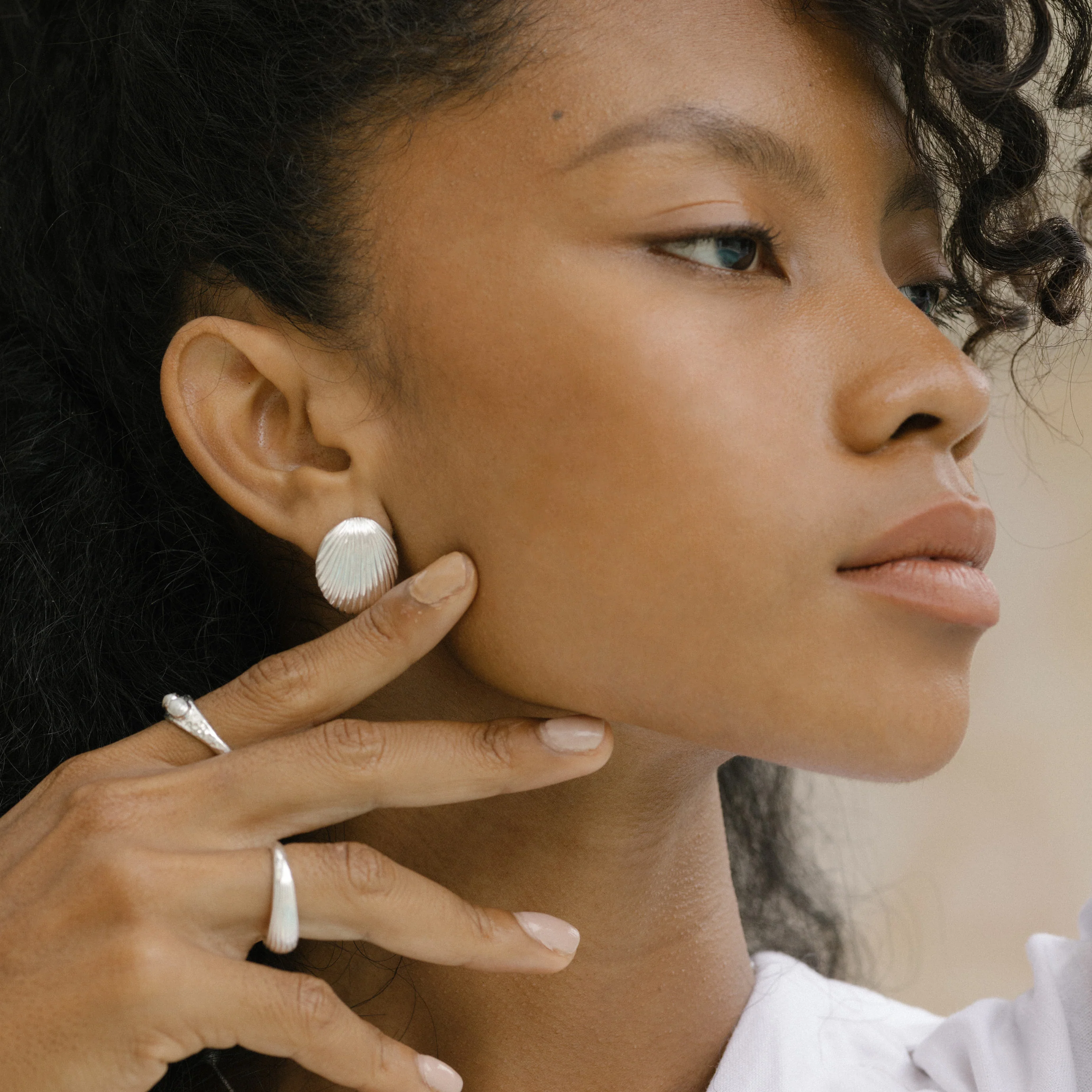 Whitney Earrings - Silver - Image 4