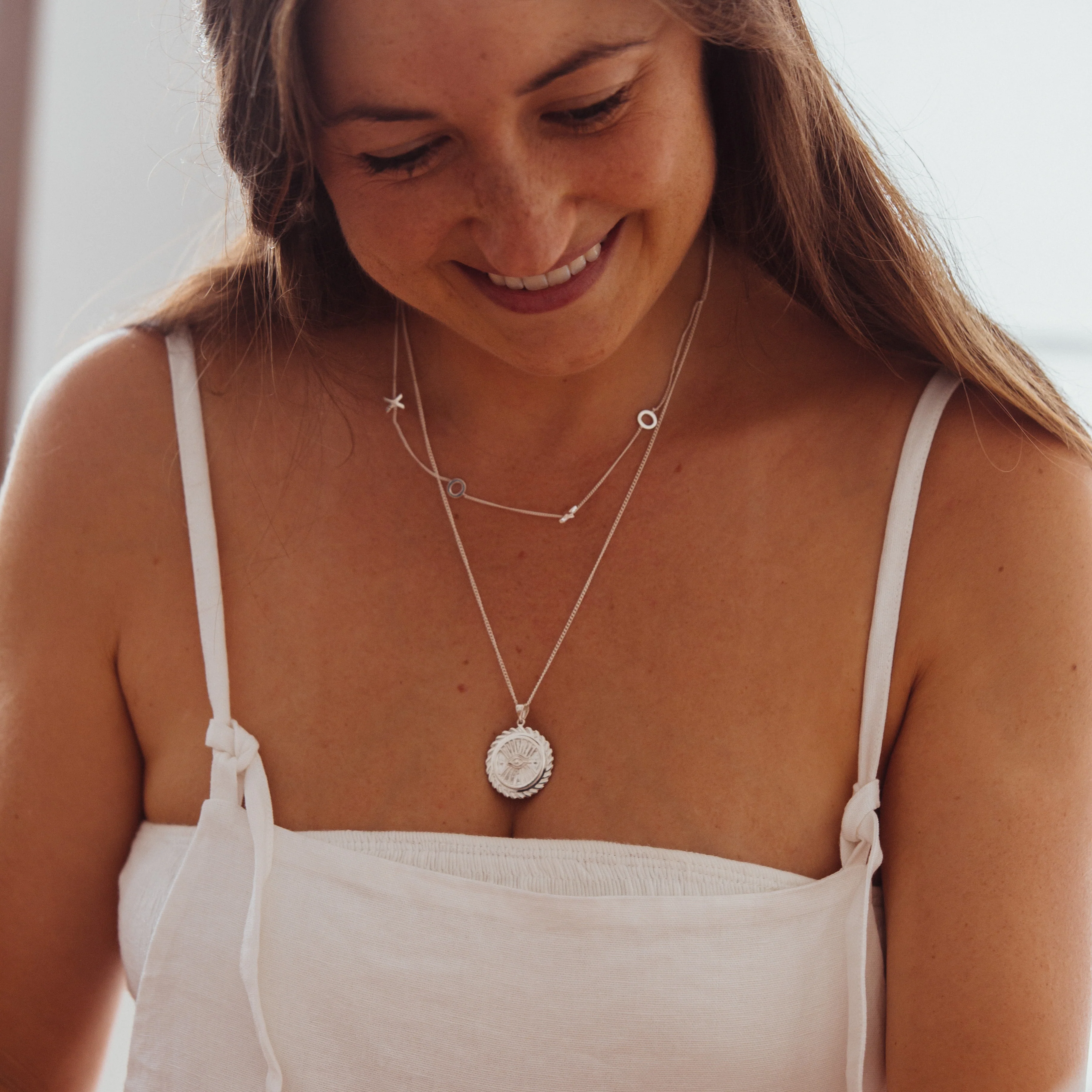 XOXO Necklace - Silver - Image 3