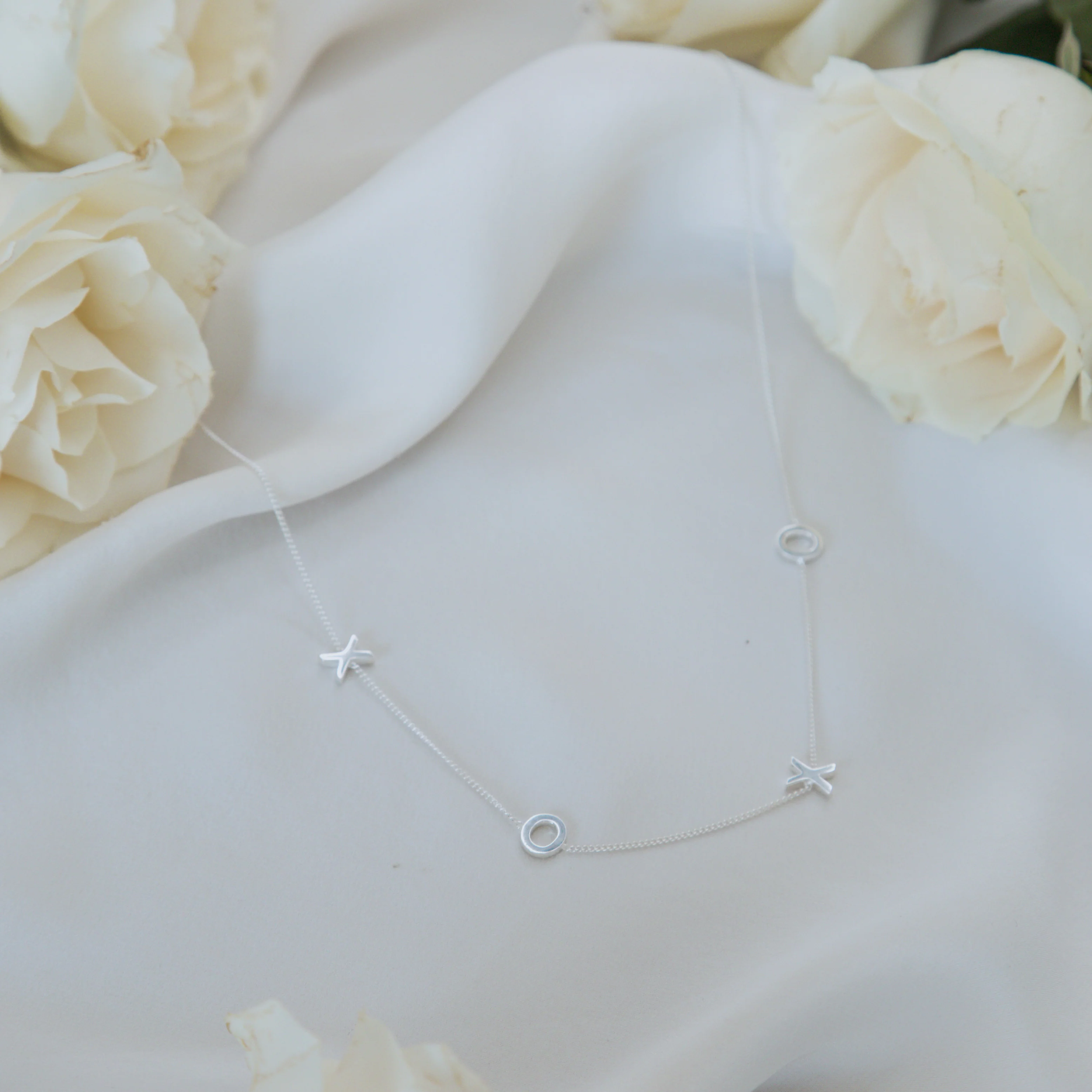 XOXO Necklace - Silver - Image 5